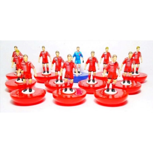 Subbuteo Andrew Table Soccer Denmark 1986 on Classic Hasbro bases